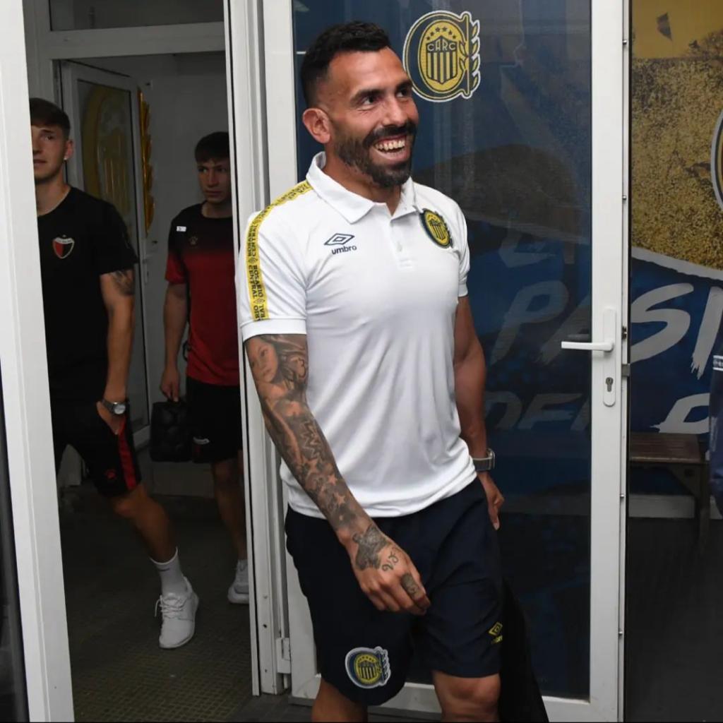 Tévez en Rosario Central 