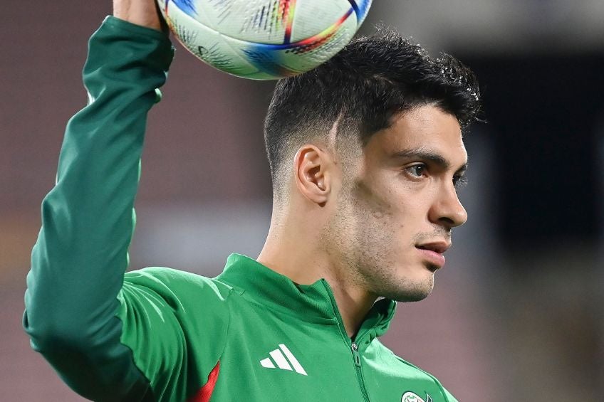 Raúl Jiménez con la Selección Mexicana