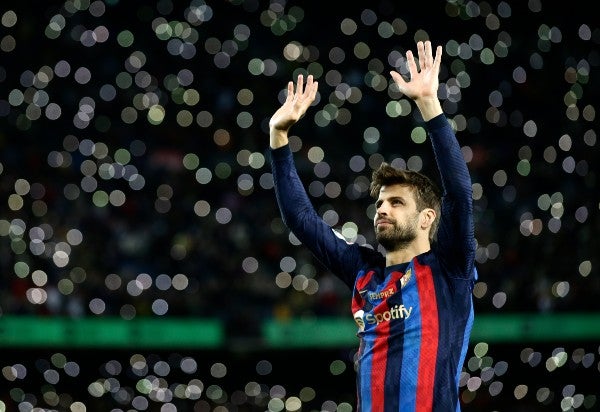 Gerard Piqué se despidió del Barcelona