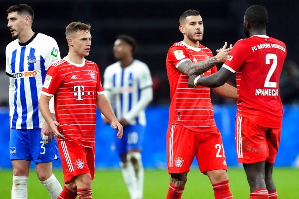 El Bayern escaló a la primera posición