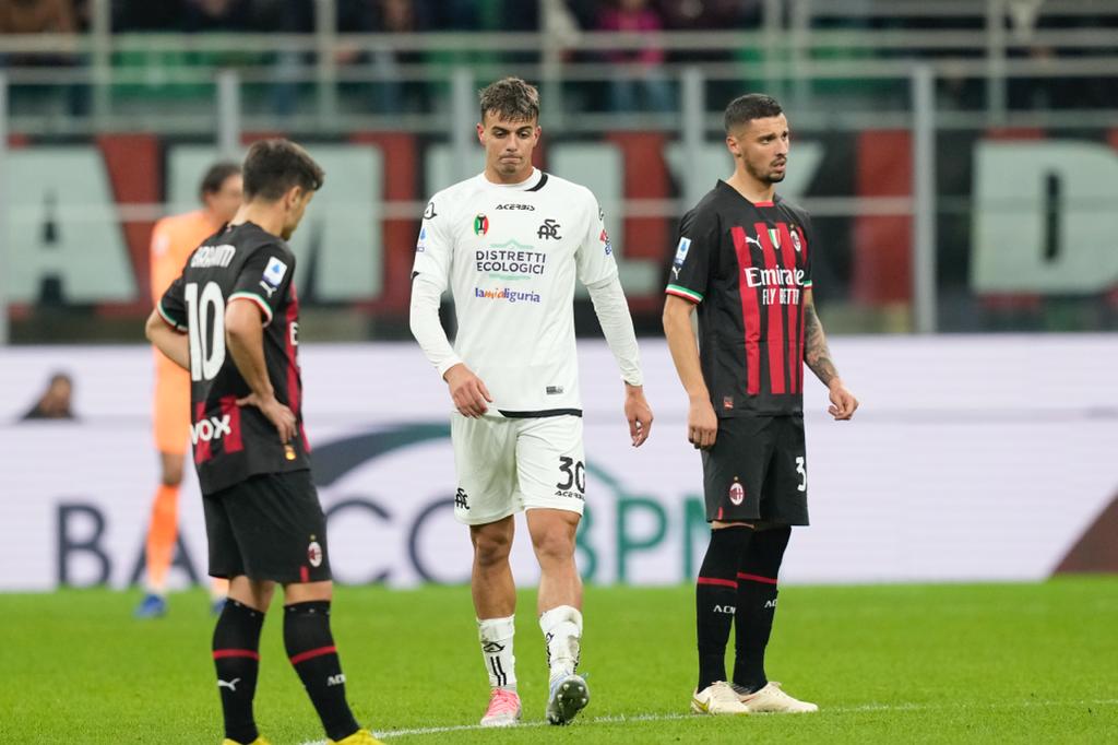 Maldini tras anotar su segundo gol en Serie A 