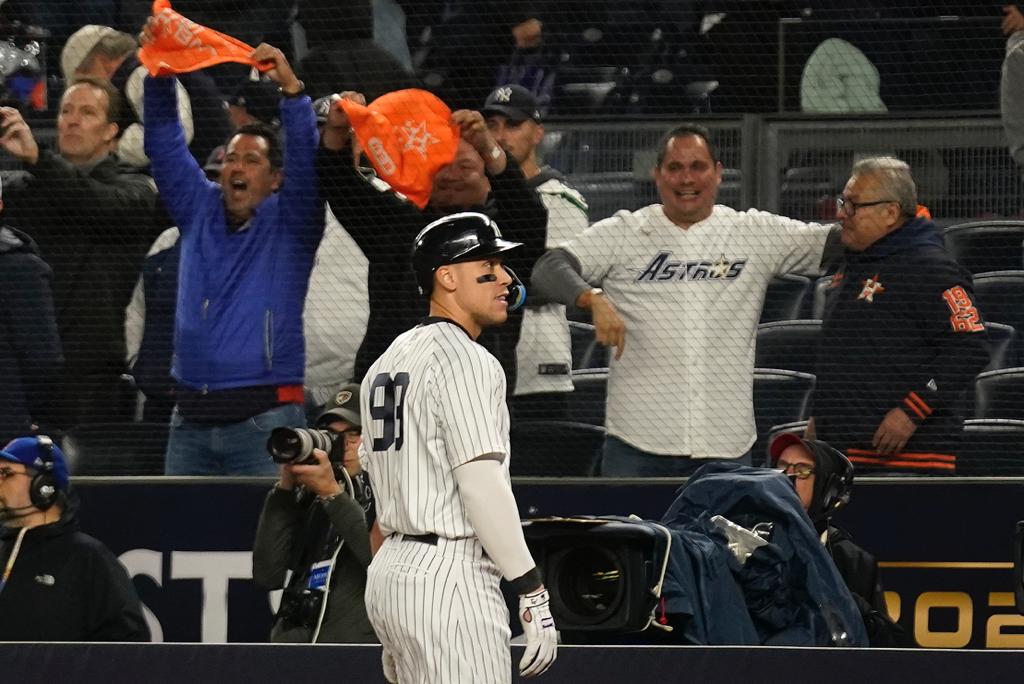 Judge en su noche con los Yankees 