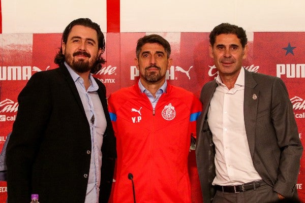 Vergara, Paunovic y Hierro