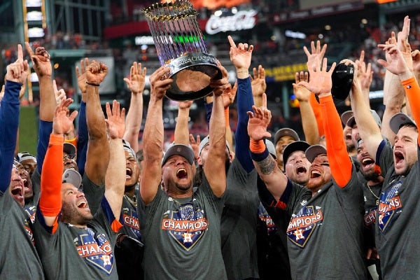 Los Astros de Houston, monarcas de la MLB