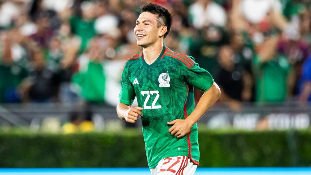 Hirving Lozano en la última Fecha FIFA