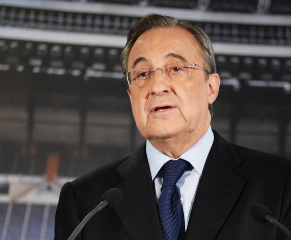 Florentino Pérez arremetió contra UEFA