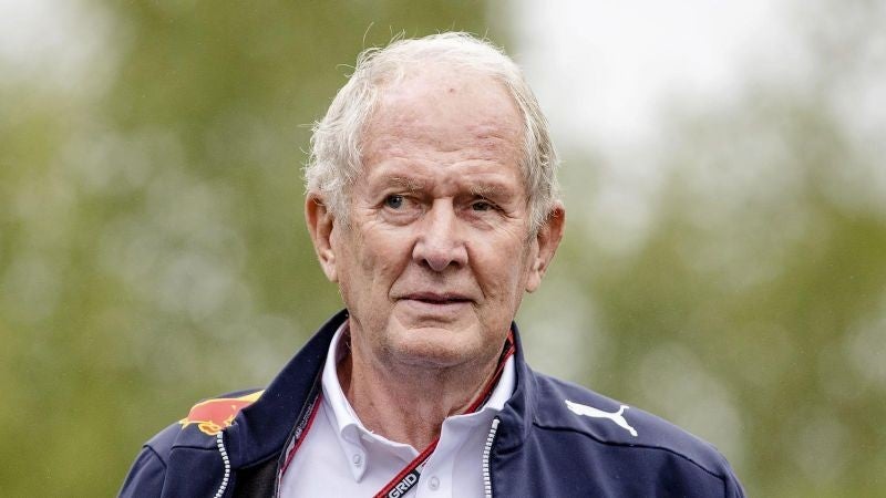 Helmut Marko reconoció que su trabajo es duro