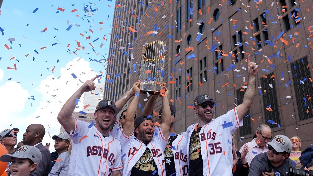 MLB: Astros celebraron título de Serie Mundial con gran desfile en Houston