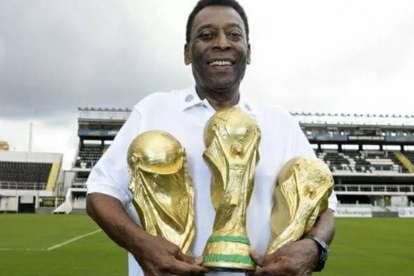 Pelé reconoció el peso de representar a Brasil 