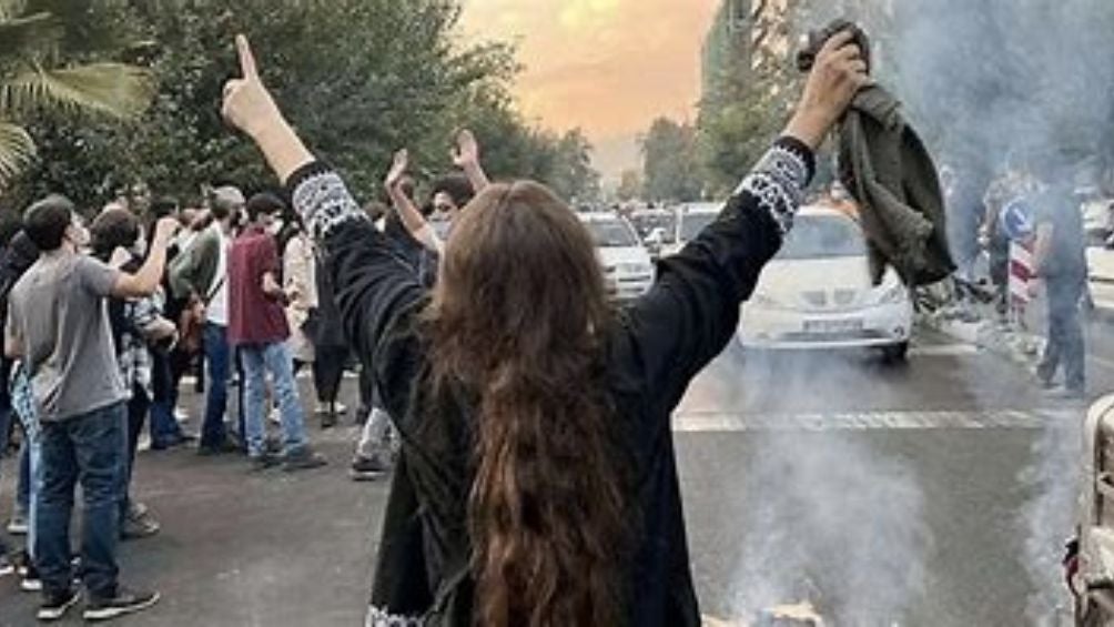 Así se viven las protestas en Iran