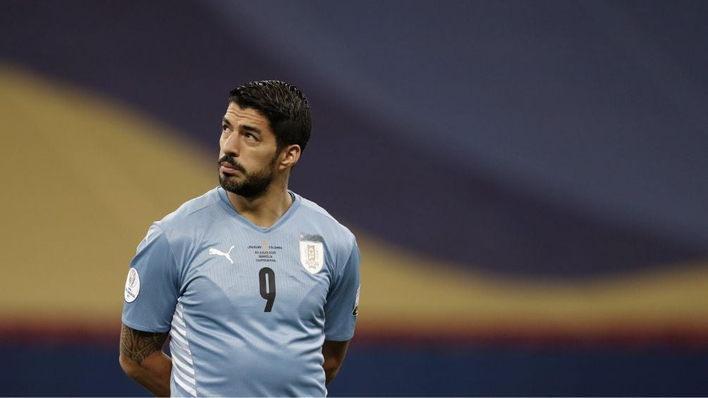 El artillero ya se encuentra con Uruguay