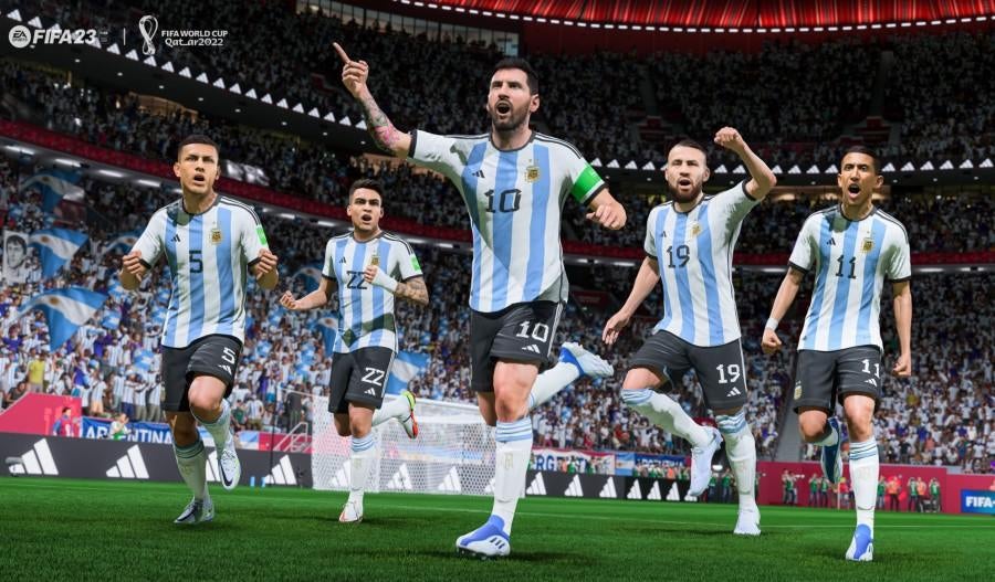 Argentina en la simulación del Mundial