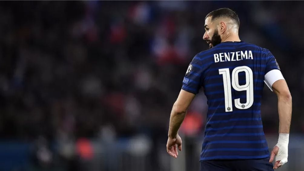 Benzema con la Selección Francesa