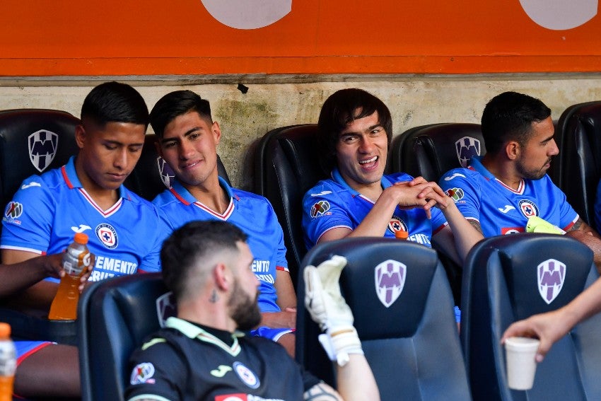 Shaggy Martínez en un partido con Cruz Azul