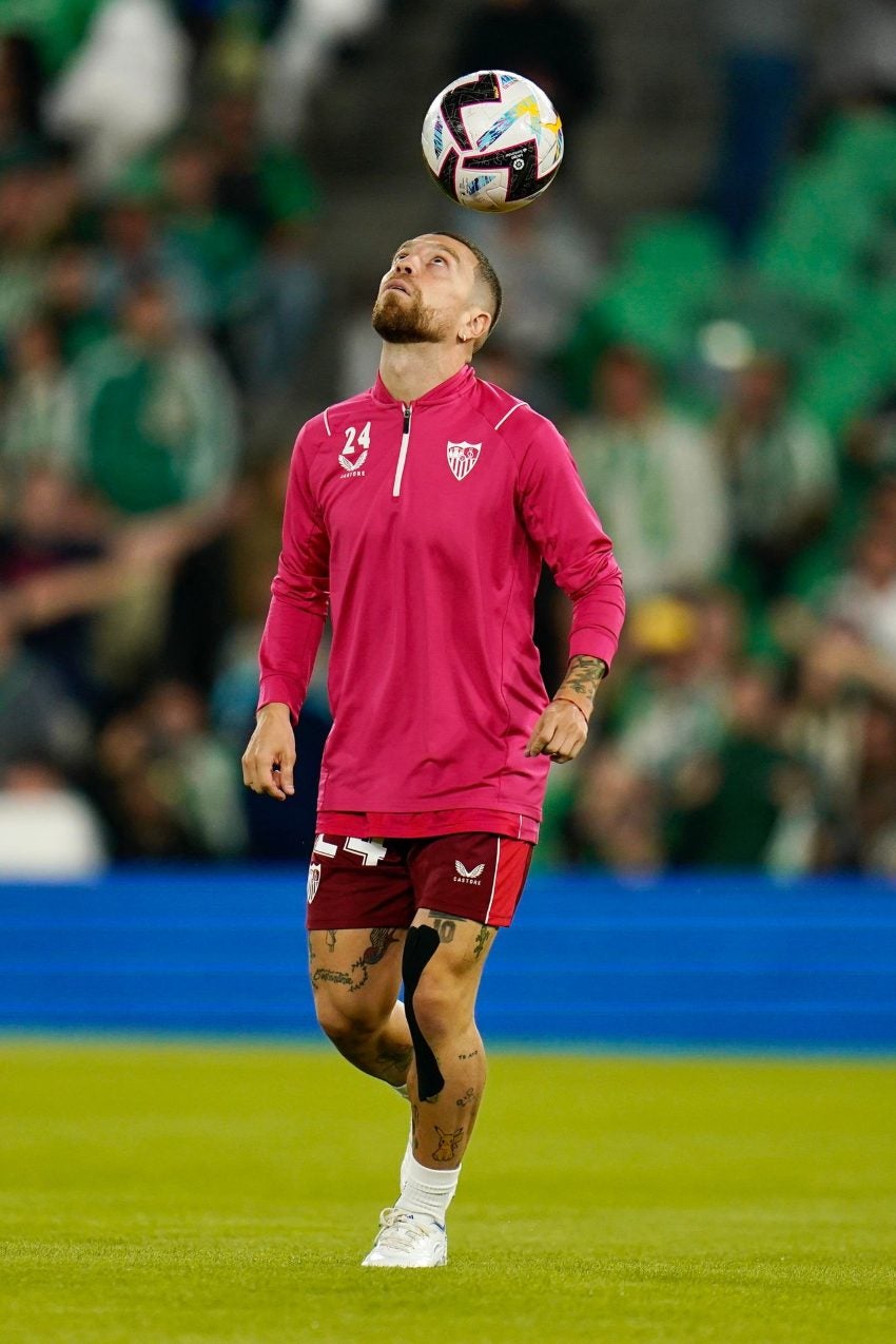 Papu Gómez en un partido del Sevilla