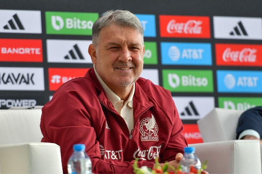 Tata Martino en conferencia de prensa