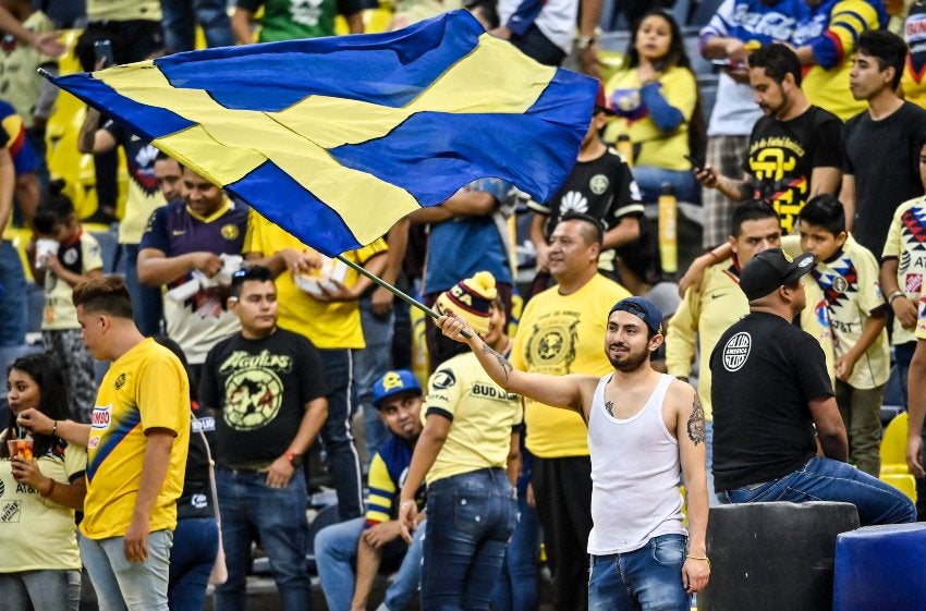 Afición de América en un partido 