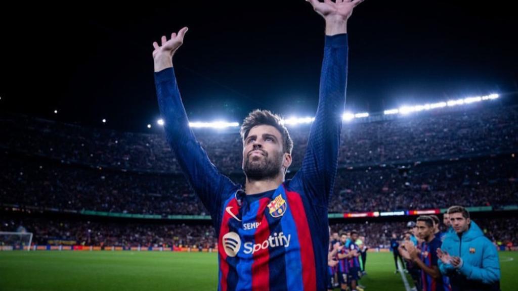 Piqué agradecido con el Barcelona