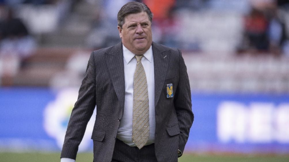 Miguel Herrera con los Tigres