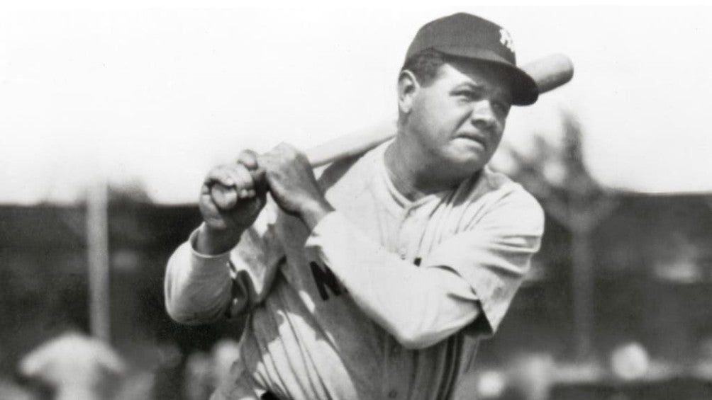 Babe Ruth es una leyenda del deporte