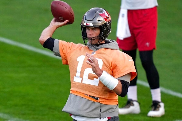 Brady en entrenamiento en Alemania 