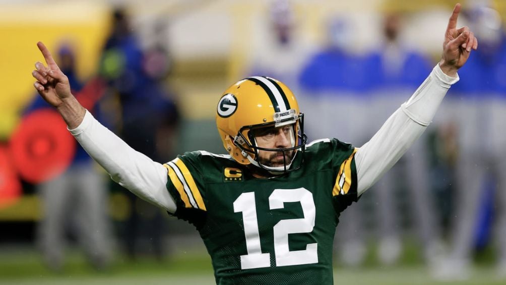 Rodgers en un juego con Packers