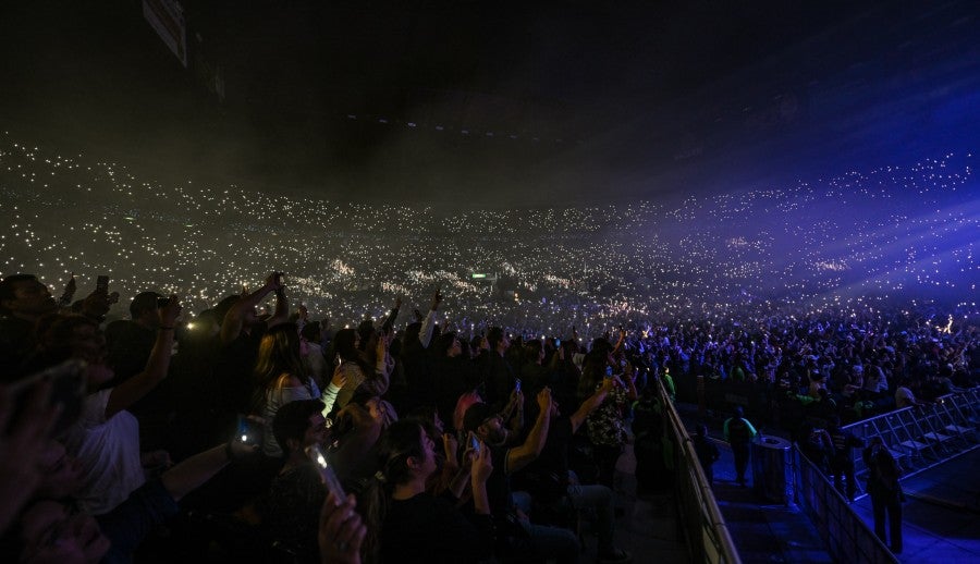 El Palacio de los Deportes fue testigo del concierto de Zoé