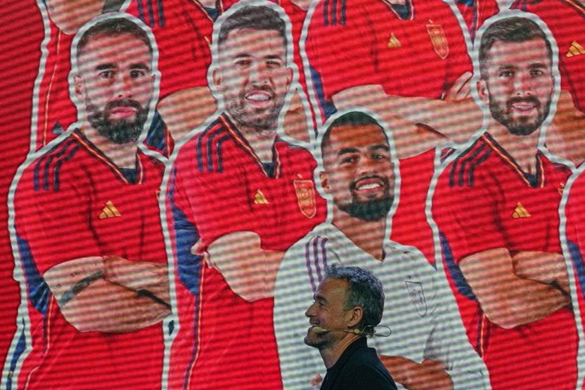 Luis Enrique en la convocatoria para Qatar 2022