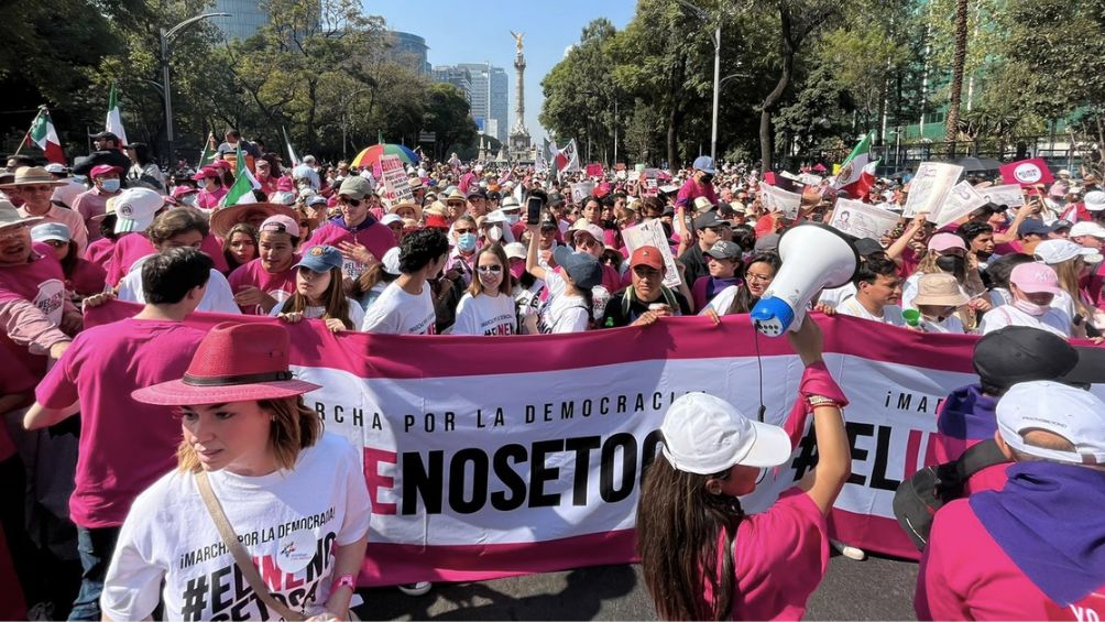 La marcha de este domingo en favor del INE