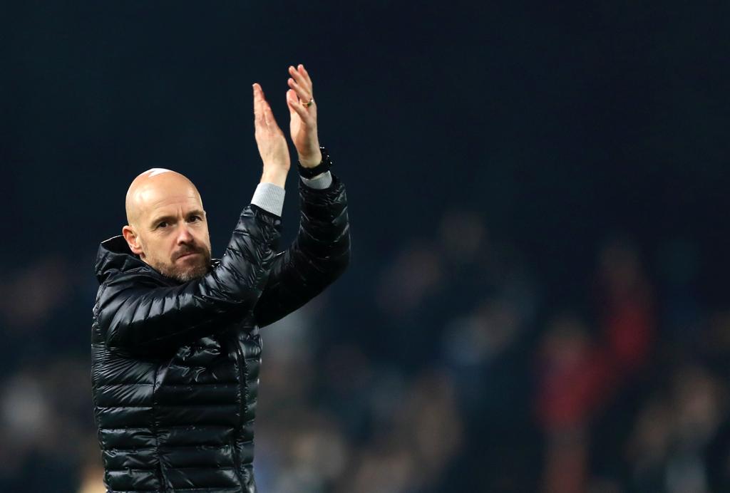 Erik ten Hag agradeció a la afición 