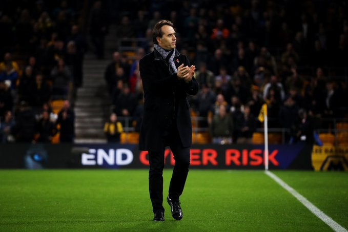 Lopetegui en su presentación