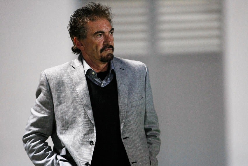 La Volpe en un partido