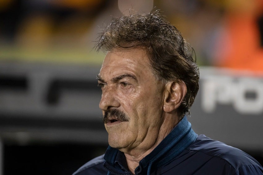 La Volpe en un partido