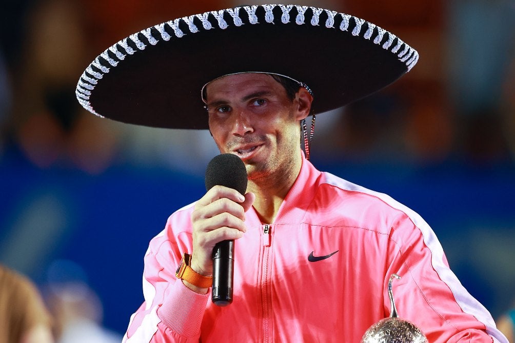 Rafa Nadal estará en México