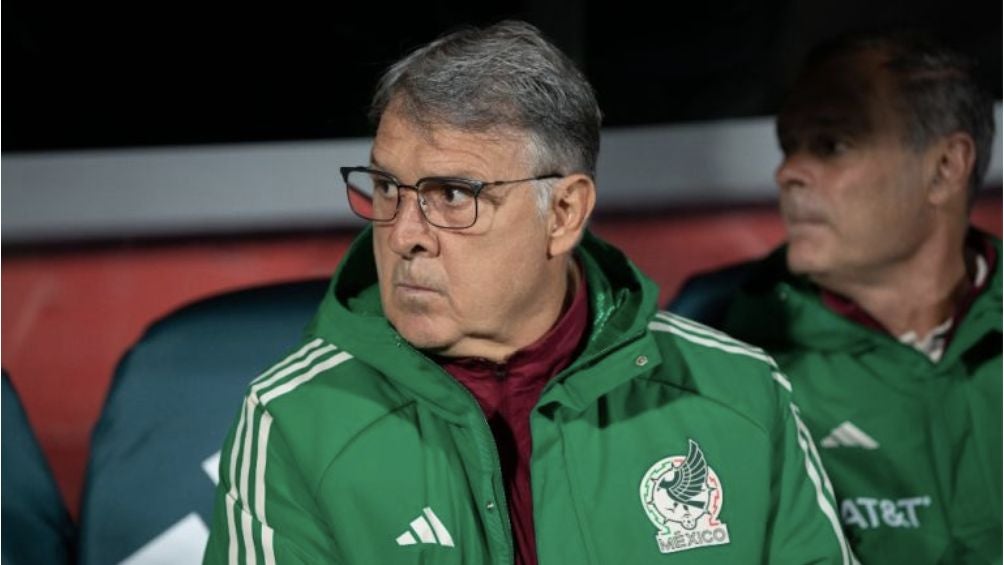 Martino en el encuentro ante Suecia