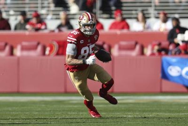 George Kittle con San Francisco