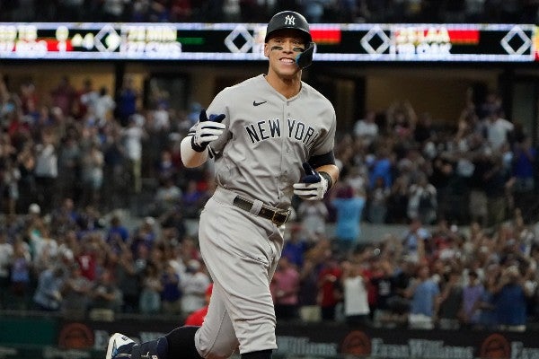 Aaron Judge, jardinero de los Yankees de Nueva York