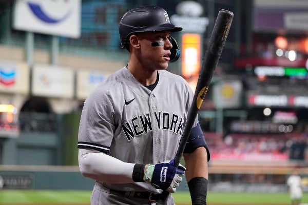 Aaron Judge, jardinero de los Yankees de Nueva York