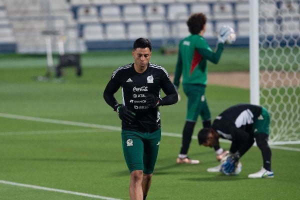 Talavera en entrenamiento 