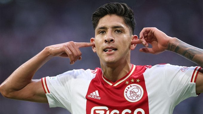 Edson Álvarez con el Ajax