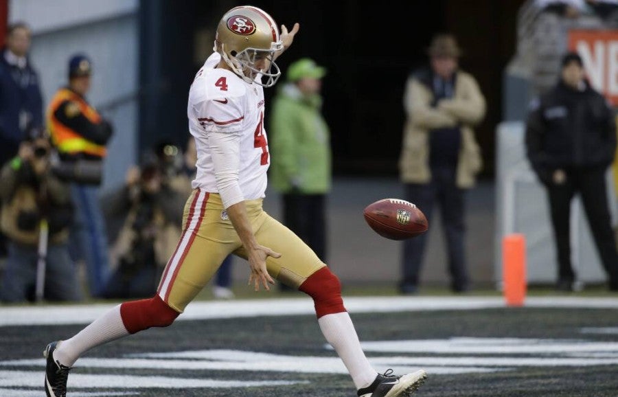 Andy Lee, único que 17 años después repetirá en 49ers-Cardinals del Azteca  - TyC Sports