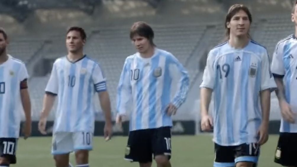 Universo de Lionel Messi con la Selección de Argentina