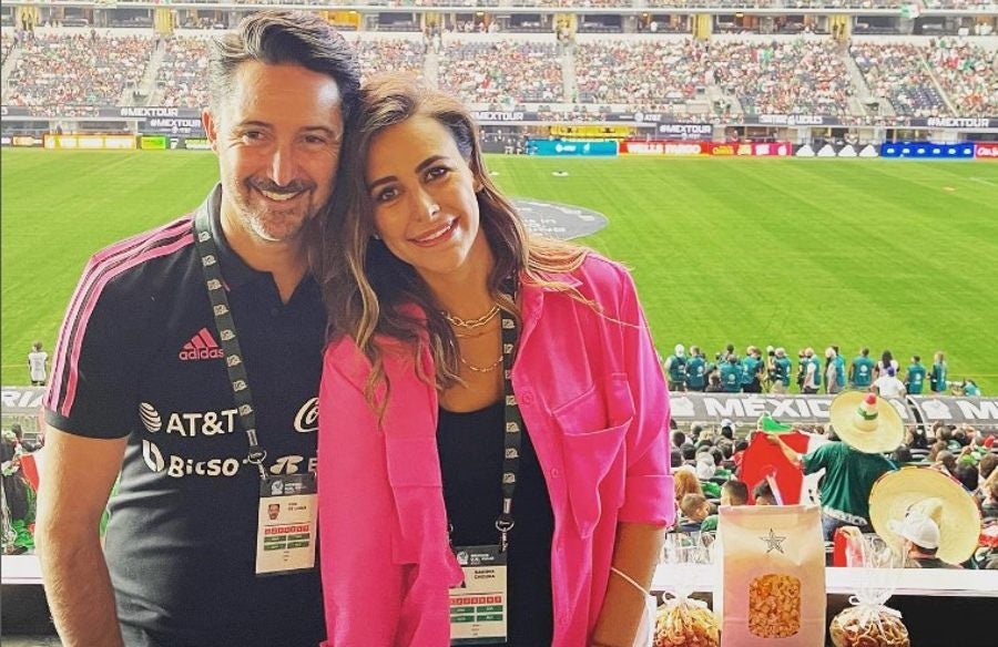 Yon de Luisa con Nahima Choura en juego de México