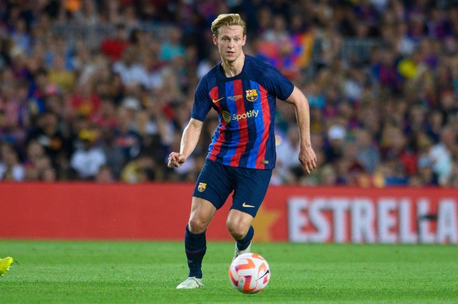 Frenkie De Jong with Barcelona 