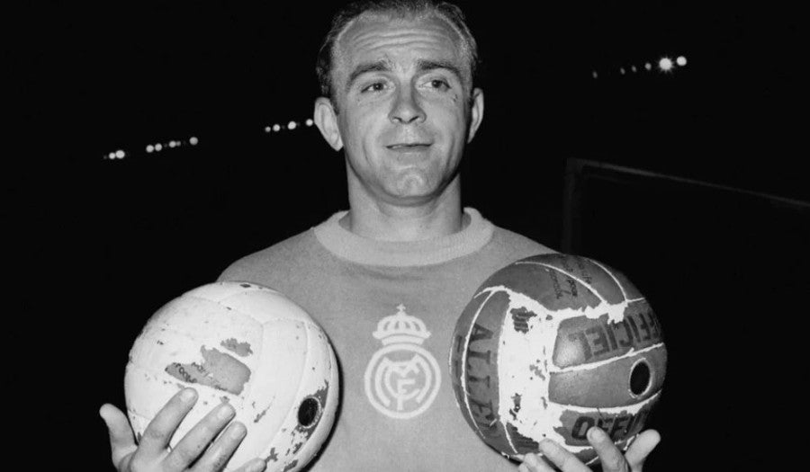 Alfredo Di Stéfano con el Real Madrid