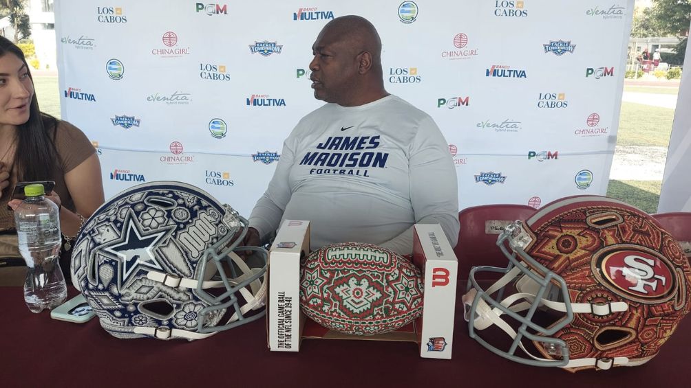 Charles Haley previo al encuentro de la NFL en México