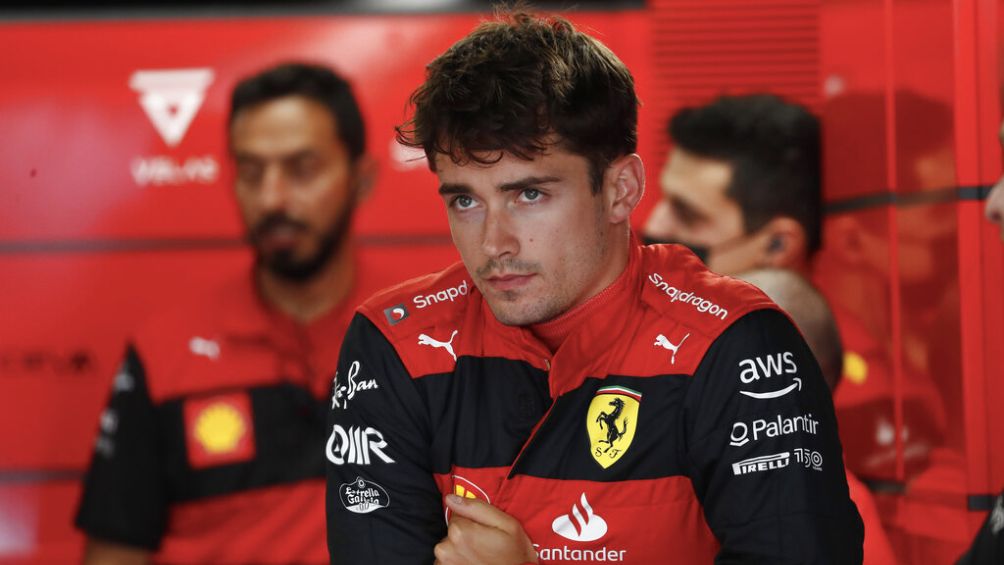 Leclerc con Ferrari