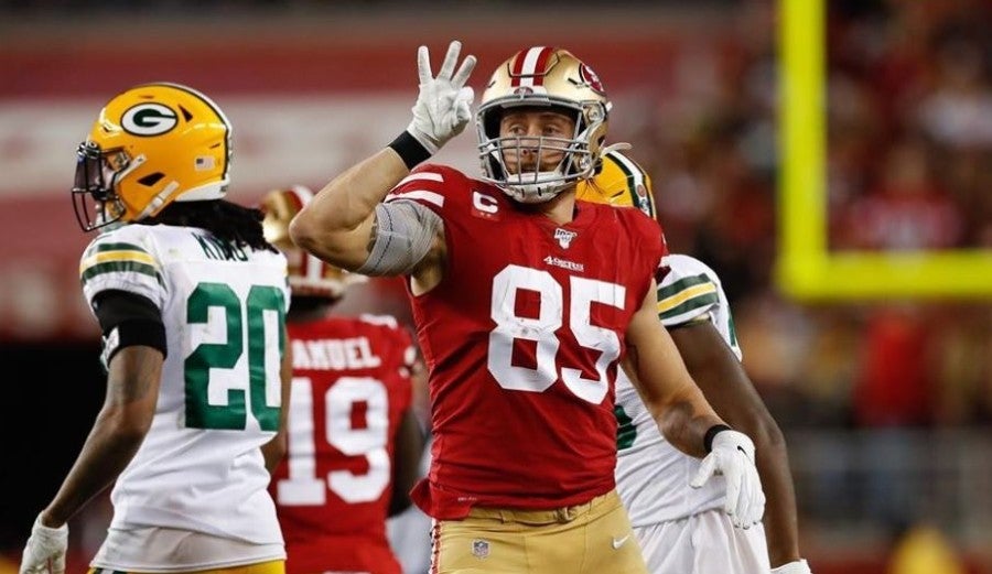 Kittle celebra con el 'Cero Miedo'