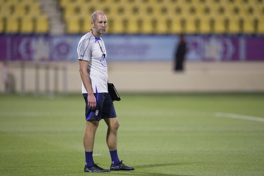 Berhalter en entrenamiento con Estados Unidos 