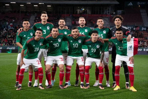 Jorge Sánchez con la Selección Mexicana